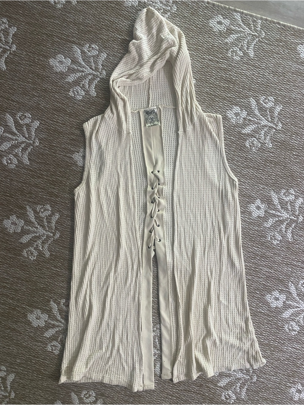 Vocal Long Cardigan Hood Vest xl